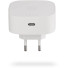 Zens Essential Series Magnetic Wireless Charging Adapter für die Steckdose | 1x 18W USB-C + 1x 15W | Qi | weiß | ZESC18W/00