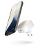 Zens Essential Series Magnetic Wireless Charging Adapter für die Steckdose | 1x 18W USB-C + 1x 15W | Qi | weiß | ZESC18W/00