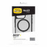 Otterbox React MagSafe Series Case | Apple iPhone 16 Pro | Black Crystal - transparent/schwarz | 77-96251