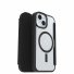 Otterbox React Folio MagSafe Series Case | Apple iPhone 16e/15/14/13 | Black Crystal - transparent/schwarz | 77-97827