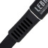 LEBA geflochtenes Flachkabel | USB-C auf USB-C | 100W | 1,2m | schwarz | bulk | NCABLE-LE-UC-UC-1.2M