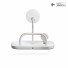 Zens Aluminium Series 4 in 1 Wireless Charger + Watch mit Netzteil 65W | 1x 60W USB-C + 1x 15W | Qi2 | weiß | ZEDC29W/00