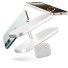 Zens Aluminium Series Quattro Wireless Charger Pro 4 mit Netzteil 65W | 4x 15W | Qi2 | weiß | ZEQC01W/00