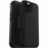 Otterbox Strada Series Leder-Case | Apple iPhone 16e/14 | Shadow - schwarz | 77-89662