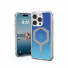 UAG Urban Armor Gear Plyo MagSafe Case | Apple iPhone 16 Pro | blau/transparent/Ombre | 114480115E5E