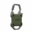 UAG Urban Armor Gear Monarch Case mit Karabiner & Schlüsselanhänger | Apple AirTag | olive drab/silber | 164004117233