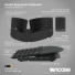 Incase | Designed by Microsoft | Sculpt Ergonomic Tastatur | DE Layout Quertz | schwarz | 5KV | 5KV-00004
