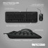 Incase | Designed by Microsoft | Wired Desktop 600 (Tastatur & Maus) | DE Layout Quertz | schwarz | APB | APB-00008