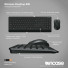 Incase | Designed by Microsoft | Wireless Desktop 900 (Tastatur & Maus) | DE Layout Quertz | schwarz | PT3 | PT3-00008