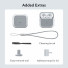 ESR Orbit Hybrid HaloLock Case | Apple AirPods (4 2024) | weiß | 1C0110202