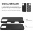 JT Berlin BackCase Pankow Solid MagSafe | Apple iPhone 15 | schwarz | 11104