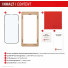 DISPLEX Premium Real Glass Panzerglas | Full Cover | Anti-Reflex | Apple iPhone 16 Pro | 01997