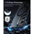 ESR Classic Hybrid HaloLock Case | Samsung Galaxy S25+ | transparent/schwarz | 1A81000202