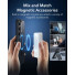 ESR Classic Hybrid HaloLock Case | Samsung Galaxy S25+ | transparent/schwarz | 1A81000202