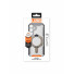 UAG Urban Armor Gear Plasma XTE Kickstand Case mit Magnet-Modul | Samsung Galaxy S25+ | ash (transparent)/titan | 214468113136