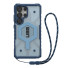 UAG Urban Armor Gear Bundle bestehend aus Pathfinder Case mit Magnet-Modul & Lanyard (abnehmbar) | Samsung Galaxy S25 Ultra | blues (blau)/transparent & schwarz/graphite | 2144831BV03