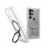 UAG Urban Armor Gear Plasma XTE Kickstand Case mit Magnet-Modul | Samsung Galaxy S25 Ultra | ice (transparent)/titan | 214467114G36