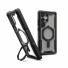 UAG Urban Armor Gear Plasma XTE Kickstand Case mit Magnet-Modul | Samsung Galaxy S25 Ultra | schwarz/transparent | 21446711404G