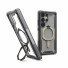 UAG Urban Armor Gear Plasma XTE Kickstand Case mit Magnet-Modul | Samsung Galaxy S25 Ultra | ash (transparent)/titan | 214467113136