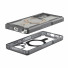 UAG Urban Armor Gear Plasma XTE Kickstand Case mit Magnet-Modul | Samsung Galaxy S25 Ultra | ash (transparent)/titan | 214467113136