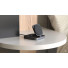 Zens Aluminium Series Magnetic Nightstand Wireless Charger mit Netzteil 20W | 15W | Qi | schwarz | ZESC16B/00