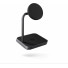 Zens Aluminium Series 2 in 1 Magnetic Wireless Office Charger 2 mit Netzteil 24W | 15W | Qi | schwarz | ZEDC26B/00