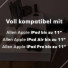 honju DarkRoom Neopren Tasche/Sleeve | Apple iPad & iPad Air & iPad Pro bis 11