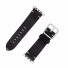 JT Berlin Watchband Alex Vintage | Apple Watch Ultra/42/44/45/46mm | schwarz - Edelstahl | S/M | 10625