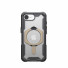 UAG Urban Armor Gear Plasma XTE MagSafe Kickstand Case | Apple iPhone 16e | ash (transparent)/titan | 114500113136