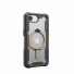 UAG Urban Armor Gear Plasma XTE MagSafe Kickstand Case | Apple iPhone 16e | ash (transparent)/titan | 114500113136