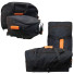 LANCO Dachboxen Taschen | 2er Set | schwarz | LI-7740