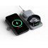 Xtorm Faltbares 3in1 Wireless Reiseladegerät + Watch mit USB-C Kabel | 15W | Qi | grau | XWF31