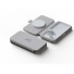 Xtorm Faltbares 3in1 Wireless Reiseladegerät + Watch mit USB-C Kabel | 15W | Qi | grau | XWF31