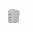 LINQ ProCharge GaN2 Wand-Ladegerät | 140W / PD / 3x USB-C | weiß | LQ48033