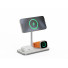 LINQ ProCharge 3in1 Wireless Ladegerät + Watch mit Netzteil 27W | 15W | Qi2 | weiß | LQ48038