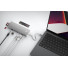 LINQ ProConnect 9in1 SSD Multiport Hub | USB-C / 140W / SSD | space grau/off weiß | LQ49091PS