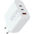 Xtorm GaN2 Ultra Wand-Ladegerät | 100W / PD / 2x USB-C / 1x USB-A | weiß | XEC100