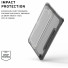 UAG Urban Armor Gear Plyo Case | Microsoft Surface Pro 12 Zoll (1. Edition) | ice (transparent)/ash | 324021114331