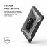 UAG Urban Armor Gear Plasma Handstrap & Kickstand Case | Microsoft Surface Pro 12 Zoll (1. Edition) | ice (transparent)/schwarz | 324023114340