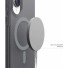 UAG Urban Armor Gear Dot Case mit Magnet-Modul | Samsung Galaxy S25 Edge | ash (grau transparent) | 214503113131