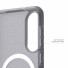 UAG Urban Armor Gear Dot Case mit Magnet-Modul | Samsung Galaxy S25 Edge | ash (grau transparent) | 214503113131