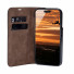 JT Berlin Echtleder BookCase Tegel | Apple iPhone 14 Pro Max | schwarz | 10858