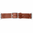 JT Berlin Watchband Alex Vintage | Apple Watch Ultra/42/44/45/46mm | braun - Edelstahl | M/L | 10712