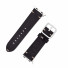 JT Berlin Watchband Alex Vintage | Apple Watch Ultra/42/44/45/46mm | schwarz - Aluminium silber | M/L | 10709