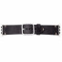 JT Berlin Watchband Alex Vintage | Apple Watch Ultra/42/44/45/46mm | schwarz - Aluminium silber | M/L | 10709