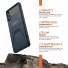 UAG Urban Armor Gear Civilian Case | Samsung Galaxy Z Flip3 5G | mallard (blau) | 21318D115555