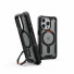 UAG Urban Armor Gear Plasma XTE MagSafe Kickstand Case | Apple iPhone 15 Pro | schwarz/orange | 114442114097