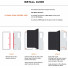UAG Urban Armor Gear Mouve Case mit Magnet-Modul | Samsung Galaxy Z Fold7 | ice (transparent)/schwarz | 214505114343