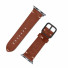 JT Berlin Watchband Alex Vintage | Apple Watch Ultra/42/44/45/46mm | braun - Aluminium space grau | M/L | 10716