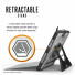 UAG Urban Armor Gear Plasma Handstrap & Kickstand Case | Microsoft Surface Pro 7+/7 | ice (transparent) | SFPROHSS-L-IC